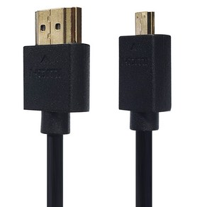 랜스타 HDMI to Mico HDMI 2.0 케이블 LS-HDMI-AD20, 1개, 1.5m