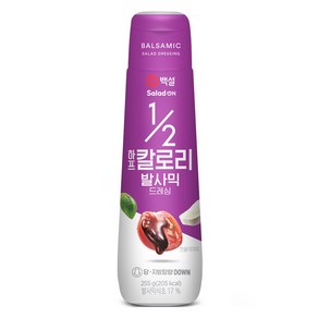 백설 하프칼로리 발사믹 드레싱, 255g, 1개