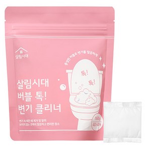 살림시대 버블 톡 변기 클리너 4p