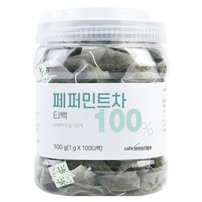 우리가스토리 카페우리가 페퍼민트차, 1g, 100개입, 1개