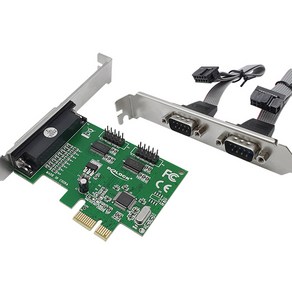 랜스타 PCI-E 시리얼 2포트 + 패러럴 1포트 콤보 카드 LS-PCIE-EX1284N