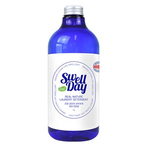 스웰데이 리얼 네이처 세탁세제 퓨어 코튼향, 1L, 1개