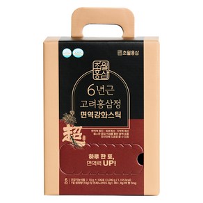 초월홍삼 6년근 고려홍삼정 면역강화스틱 100p, 1kg, 1박스