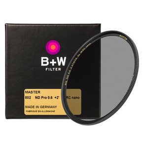 슈나이더크로이츠나흐 B+W MASTER MRC nano 802 ND 4X 0.6 필터 77mm, 1개