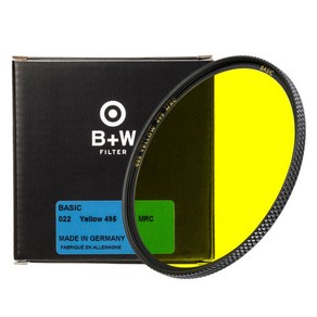 슈나이더크로이츠나흐 B+W BASIC MRC YELLOW 022 필터 39mm, 1개