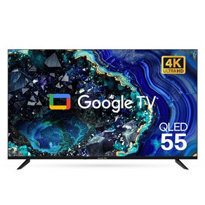 익스프레스럭 와이드뷰 4K UHD QLED 구글 스마트 TV, EKW551QA, 방문설치, 스탠드형, 139cm(55인치)