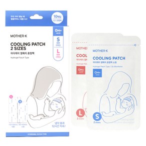 마더케이 영유아용 열패치 해열시트 소 6p + 대 4p 세트, 10개입, 1개