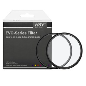 HNY HD Evo 1/2 화이트미스트 마그네틱필터 72mm, 1세트