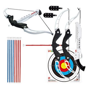 금메달 양궁&안전석궁 더블세트, 혼합색상, 1세트