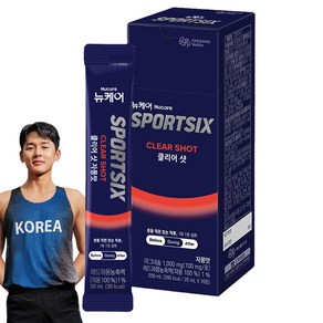 뉴케어스포식스 클리어 샷 헬스보조제, 10회분, 200ml, 1개