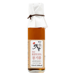 옛간 국산 참기름, 1개, 120ml