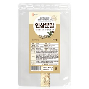 윤고집 국내산 인삼분말, 500g, 1개