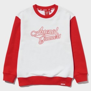 아동용 아스널 GUNNERS 로고 스웻 셔츠 A4RM307KWHT135