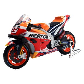 마이스토 1:18 GP 레이싱오토바이 Repsol Honda Team 2021 바이크 다이캐스트, 1개, 93MacMaquez