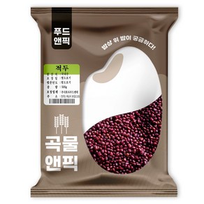 푸드앤픽 곡물앤픽 국산 적두 팥, 500g, 1개