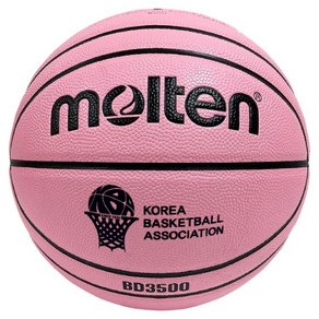 몰텐 농구공 핑크 BD3500-P-2-KBA, 1개, B6D3500-P-2-KBA