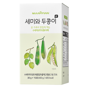 남유네 세미와 두콩이 UP 액상차 15p, 450g