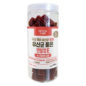 라피끄 강아지 유산균 품은 덴탈껌 E, 300g, 1개, 닭고기