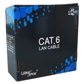 랜스타 Cat.6 UTP 케이블 LS-6UTP-100MGE, 1개