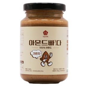 오감식탁 아몬드빠다 크런치, 260g, 1개