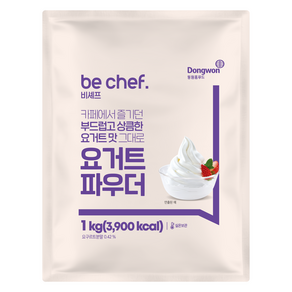 비셰프 동원홈푸드 요거트파우더, 1kg, 1개입, 1개