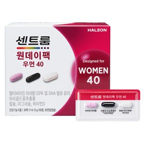 센트룸 원데이팩 우먼40 멀티비타민 114.15g, 1개, 30회분