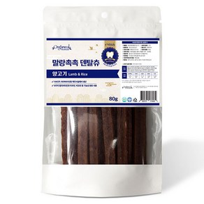 올가밀 강아지 말랑촉촉 덴탈츄, 80g, 3개, 양고기