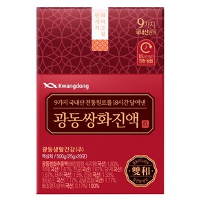 광동제약 광동 쌍화진액, 500g, 1개