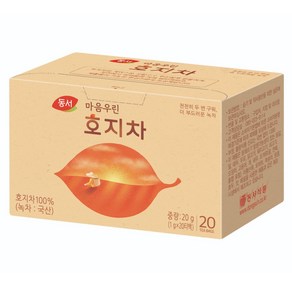 동서 마음우린 호지차, 1개, 20개입, 1g