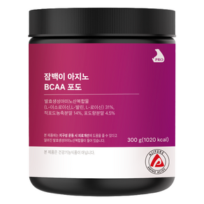 잠백이 아지노 BCAA 포도, 1개, 300g