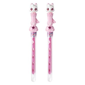 위시캣 아이냥 큰방울 버블스틱 160ml 2P, 2개, 혼합색상