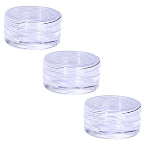 비타벨로 원형 크림 공병 여행용 화장품 소분 용기 35 x 20mm, 3개
