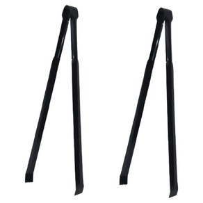 이지리빙 플로깅 쓰레기 청소 집게 70cm, 블랙, 2개