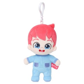 핑크퐁 베베핀 인형 키링, 혼합색상, 1개, 15cm