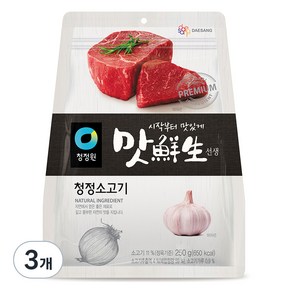 맛선생 소고기 조미료, 250g, 3개