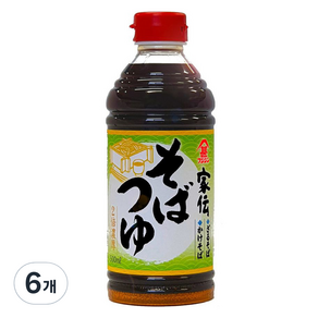 후지심 소바쯔유, 6개, 500ml