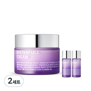 아이소이 워터풀 크림 50ml + 모이스춰 토닉 에센스 8ml x 2p, 2세트