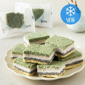 창억떡 무지개설기 10입 (냉동), 500g, 1팩