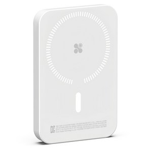 SPEEDY 10W 맥세이프 무선 충전 보조배터리 5000mAh, 화이트, SPE-B2DC5WL05W