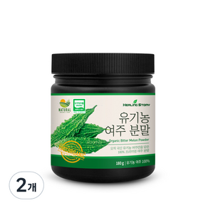 힐링스토리 유기농 여주 분말, 180g, 2개