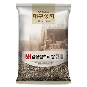 대구상회 국내산 검정 찰보리쌀, 4kg, 1개