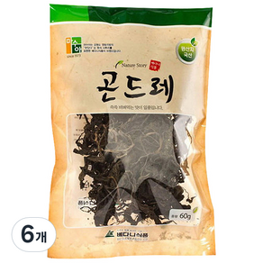 베다니식품 곤드레, 60g, 6개