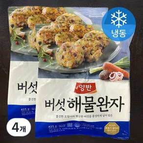 양반 버섯 해물완자 (냉동), 425g, 4개