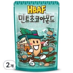 HBAF 민트초코 아몬드, 190g, 2개