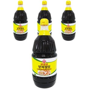 오뚜기 삼겹살 양파절임 소스, 2.1kg, 4개