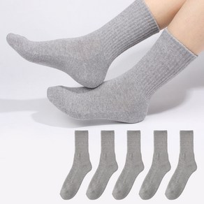 두발로 여성용 스포츠 파일 쿠션 크루 양말