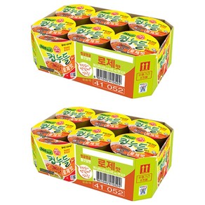 오뚜기 컵누들 로제맛 49.8g, 12개