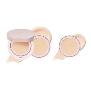 에스쁘아 비내추럴 쿠션 본품 14g + 리필 14g 2p 세트, 20호 바닐라, 1개