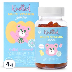 노티드 멀티비타민 꾸미 60p, 150g, 4개