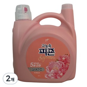 피죤 고농축 시그니처 섬유유연제 라피에스타 본품, 5.7L, 2개